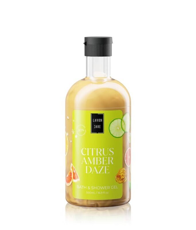 Душ гел lavish с аромат на Цитрус и кехлибар 500ml