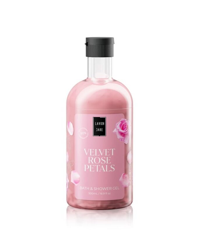 Душ гел lavish с аромат на Роза 500ml